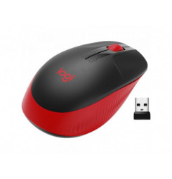 Wireless Mouse M190, Red LOGITECH