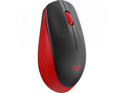 Wireless Mouse M190, Red LOGITECH