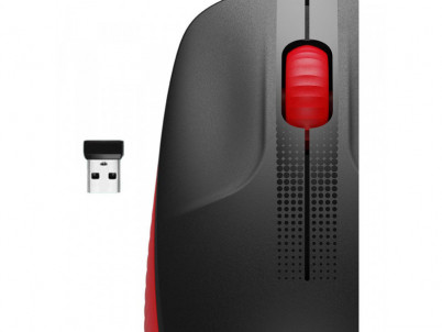 Wireless Mouse M190, Red LOGITECH