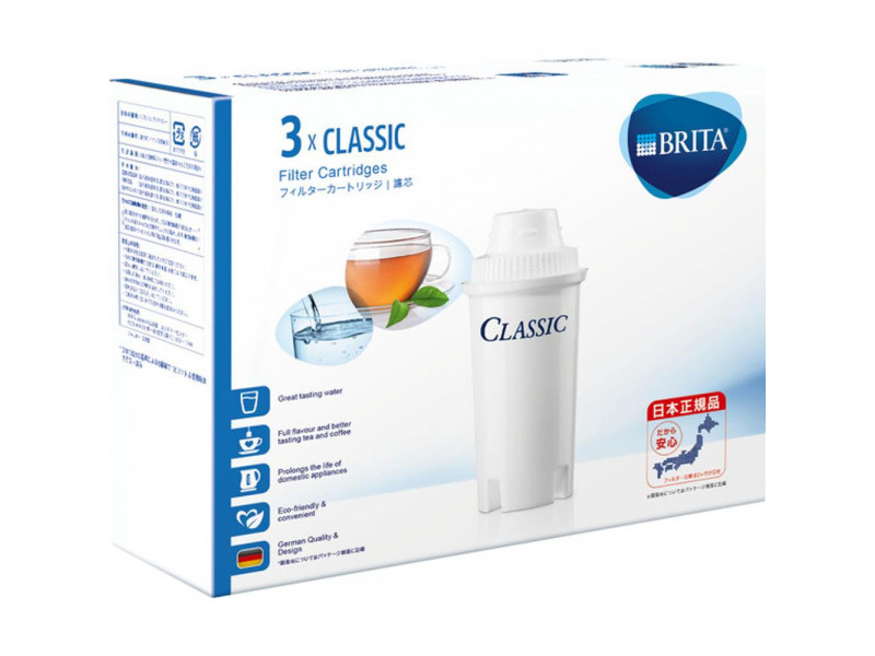 FILTRAČNÍ PATRONY CLASSIC 3KS BRITA