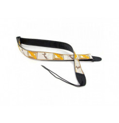 FENDER 099-0683-000 Strap, White/Brown/Yellow