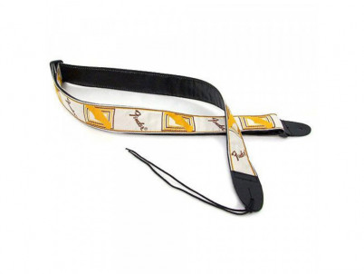 FENDER 099-0683-000 Strap, White/Brown/Yellow