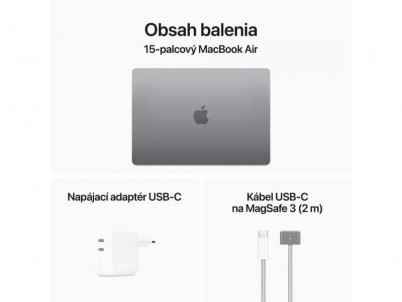 MacBook Air 15 M3 8/512GB Space Grey