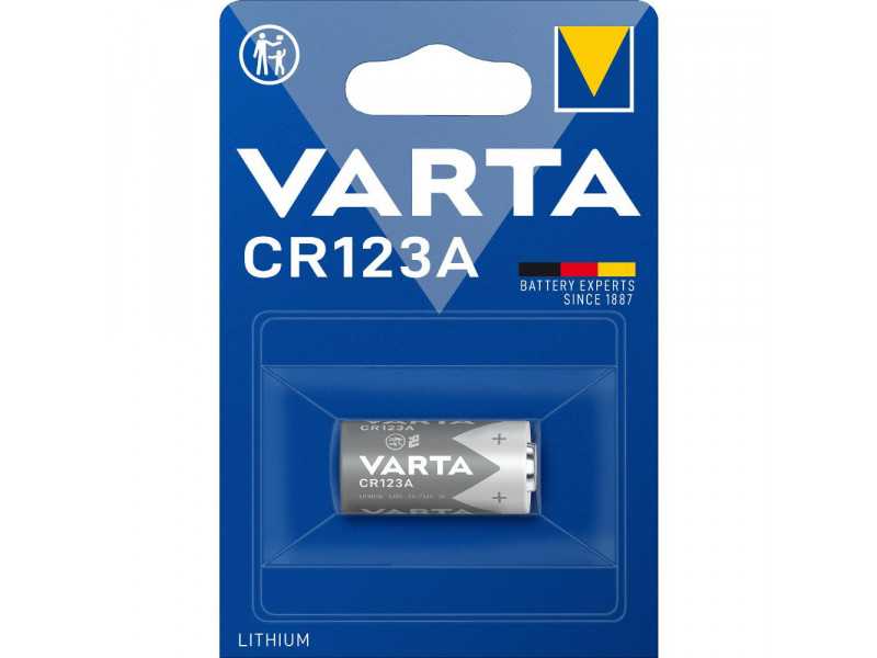 CR 123 A Photo 1ks blister VARTA