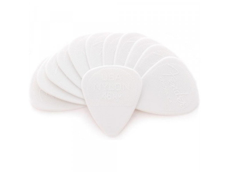 Fender 098-6351-700 Nylon Pick .46 12-Pack