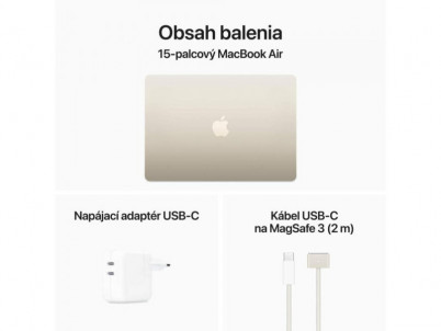 MacBook Air 15 M3 16/512GB Starlight