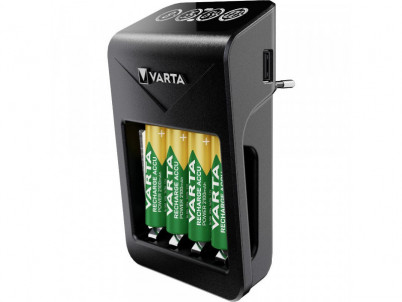 Nab. LCD Plug + 4x AA 2100mAh VARTA