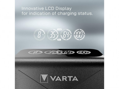 Nab. LCD Plug + 4x AA 2100mAh VARTA