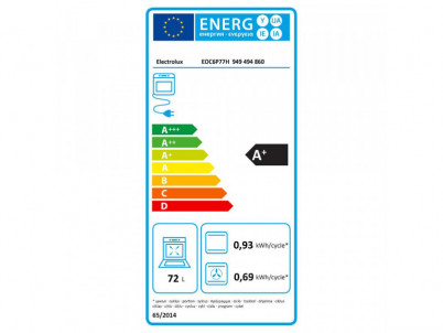 EOC6P77H Vstavaná rúra ELECTROLUX