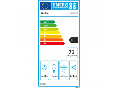 SIO655WG odsávač pár vst. AMICA