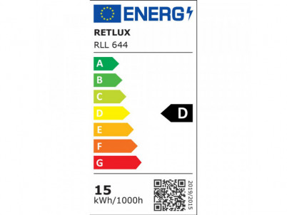 RLL 644 G95 E27 bigG 15W WW RETLUX