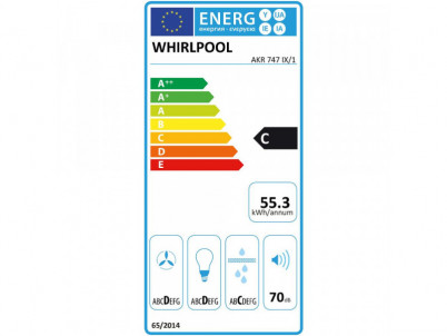 AKR747IX/1 odsávač pár WHIRLPOOL