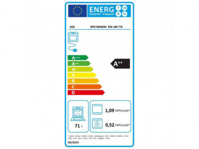 BPE748380M vstavaná rúra AEG