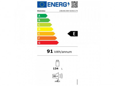 LXB1AE13W0 chladnička mono. ELECTROLUX + 5 rokov záruka na motor