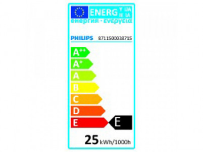 Philips App 25W E14 230-240V T25 CL OV