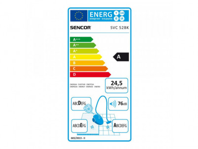 SVC 52BK-EUE3 podlahový vysávač SENCOR