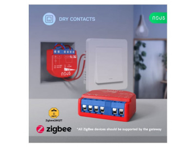 NOUS B1Z, ZigBee SMART Switch, prepínač (bez)