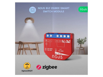 NOUS B1Z, ZigBee SMART Switch, prepínač (bez)