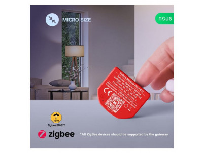 NOUS B1Z, ZigBee SMART Switch, prepínač (bez)