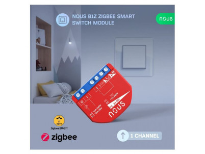 NOUS B1Z, ZigBee SMART Switch, prepínač (bez)