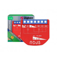 NOUS B3Z, ZigBee SMART Switch, prepínač (s mera)