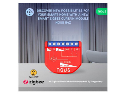 NOUS B4Z, ZigBee SMART Switch, prepínač