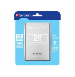 VERBATIM Store 'n' Go USB 3.0, Externý disk, 2TB s