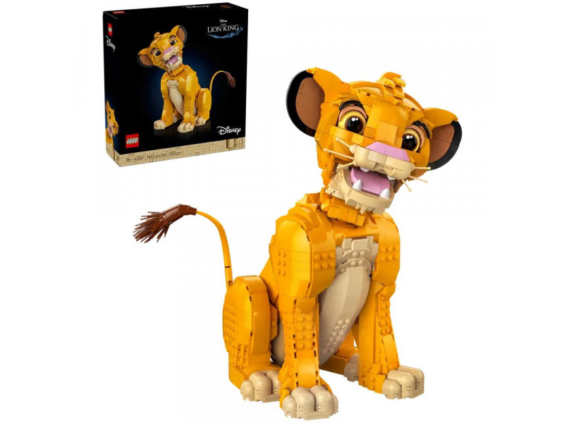 Mladý Simba z Levieho kráľa 43247 LEGO