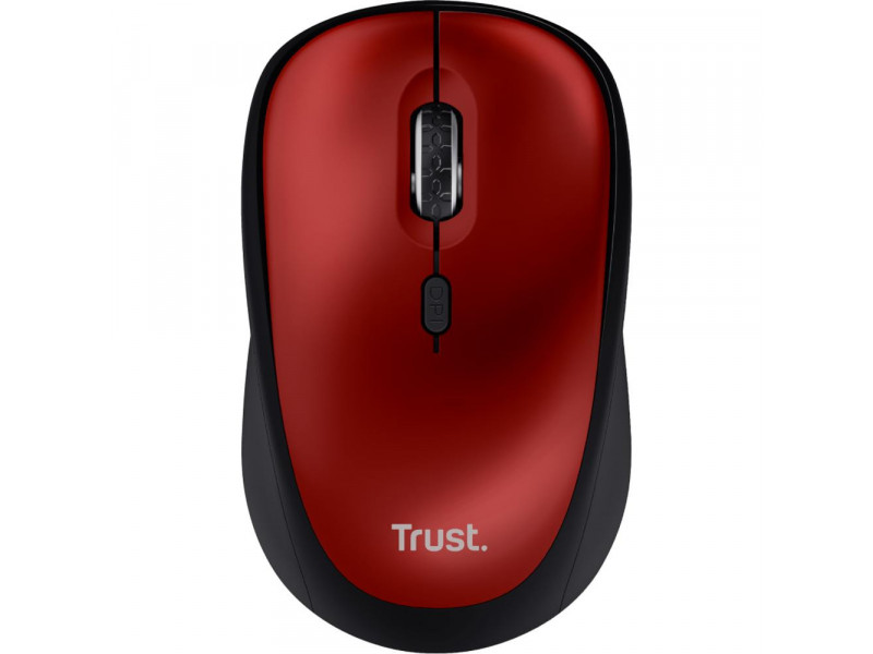 24550 Yvi+ Wireless Mouse Eco Red TRUST