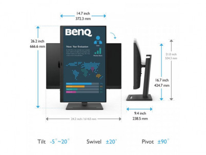 BENQ BL2790QT, LED Monitor 27" 2K QHD