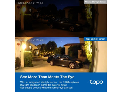 TP-link Tapo C120, 2K QHD Home Security kamera