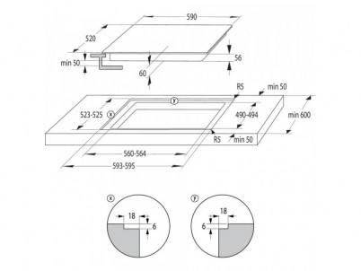 GI6401BSCE Indukčná varná doska GORENJE