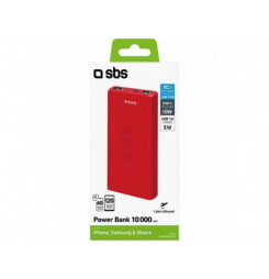 201714 Colour 10 RED Powerbank 10000mAh