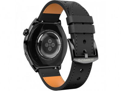 Smartwatch V12 Black leather GARETT