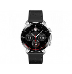 Smartwatch V10 Silver black leath GARETT