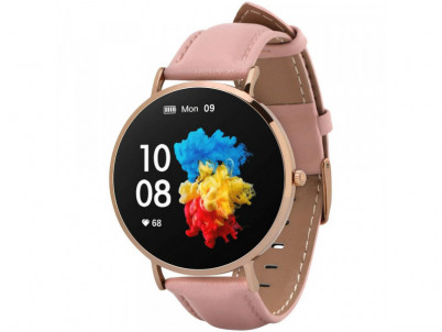 Smartwatch Verona gold, pink derm GARETT