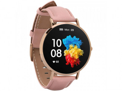 Smartwatch Verona gold, pink derm GARETT