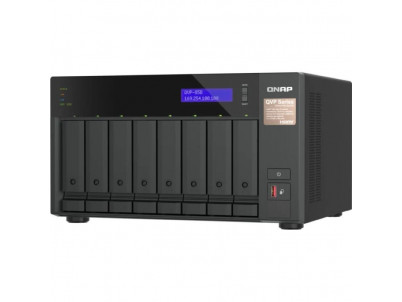 QNAP QVP-85B, NVR Server, 8x 2.5"/3.5", 2x M.2