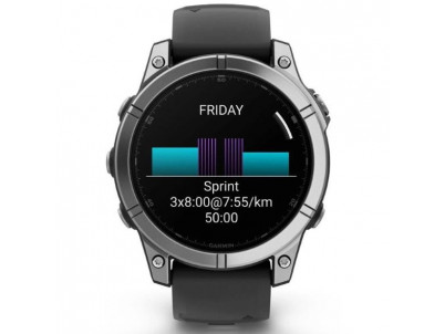 GARMIN fenix E - 47mm, AMOLED, Stain, Graph Black