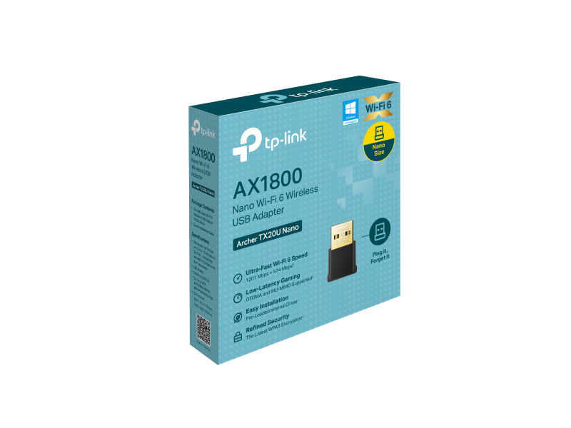 TP-Link Archer TX20U Nano Wireless USB Adapter