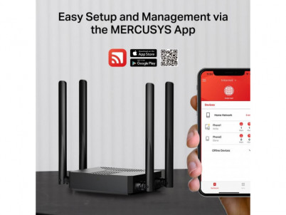 MERCUSYS MR62X, AX1500 WiFi 6 Router