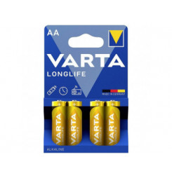 VARTA Longlife Standard LR06 AA 1,5V, 4ks, 2800mAh