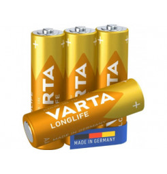 VARTA Longlife Standard LR06 AA 1,5V, 4ks, 2800mAh