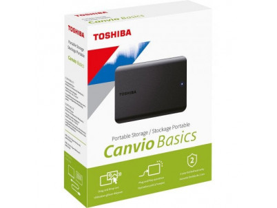 TOSHIBA Canvio BASICS 2022, 4TB, USB3.2, 2,5"