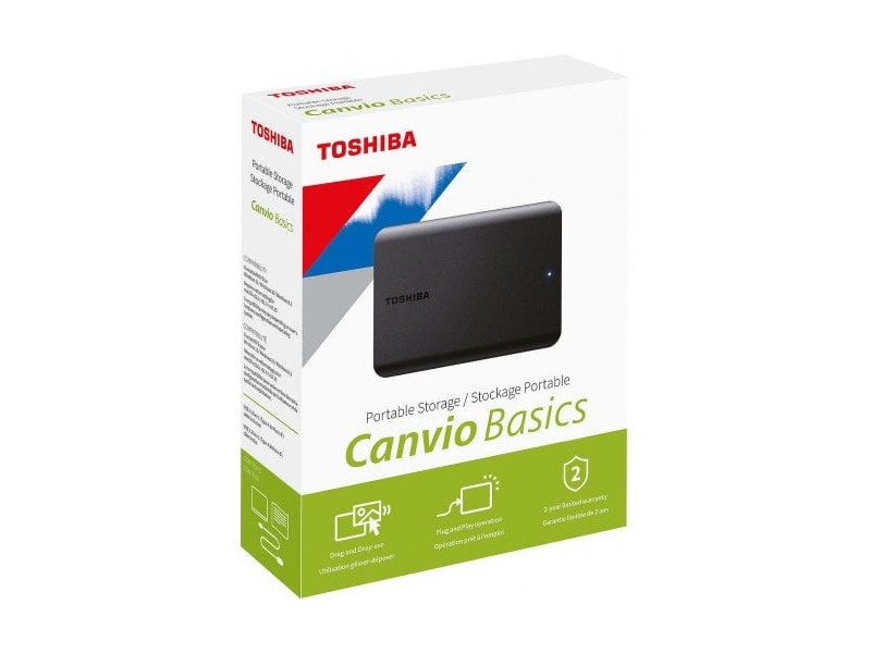 TOSHIBA Canvio BASICS 2022, 4TB, USB3.2, 2,5"