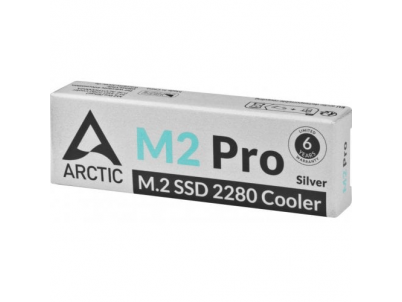 ARCTIC M2 Pro, Chladič pre M.2 2280 SSD, strieborn