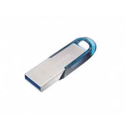 SanDisk USB 3.0 Ultra Flair 128GB, modrý