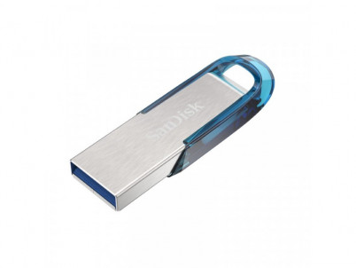 SanDisk USB 3.0 Ultra Flair 128GB, modrý