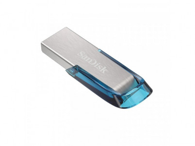 SanDisk USB 3.0 Ultra Flair 128GB, modrý