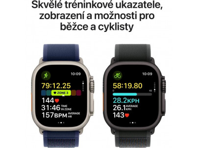 APPLE Watch ULTRA 2GPS+CE, 49mm Ti Loop-M Band